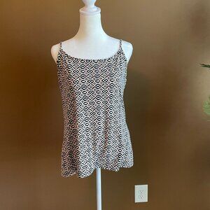 Geometric print Tank top